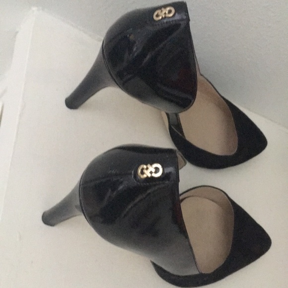 Cole Haan Black Leather D'Orsay Heels / Pumps - Picture 15 of 17